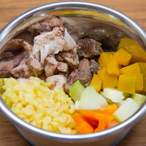 Rações caseiras para cães